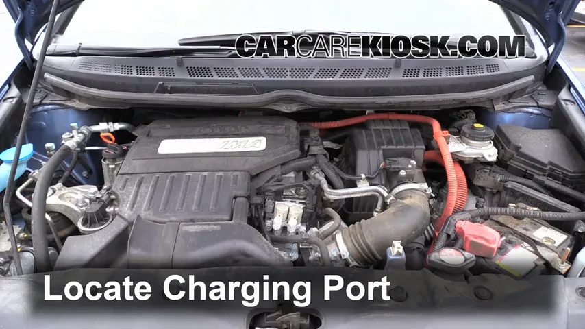 2010 Honda Civic Hybrid 1.3L 4 Cyl. Air Conditioner Recharge Freon